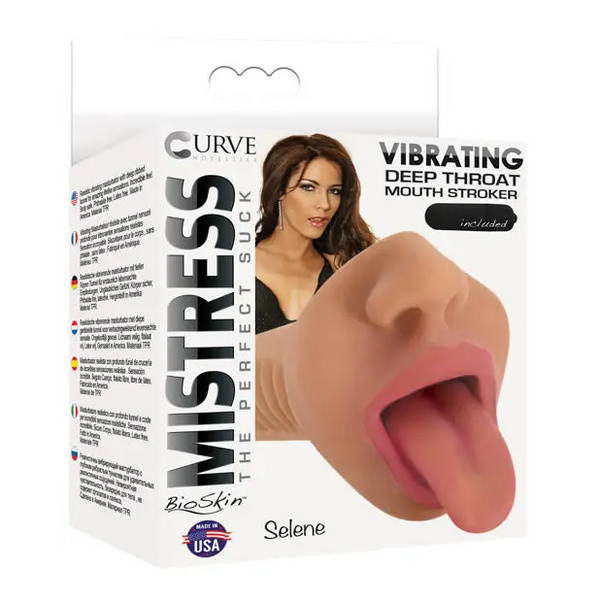 Curve Toys Mistress BioSkin The Perfect Suck Selene - Dolls & Masturbators