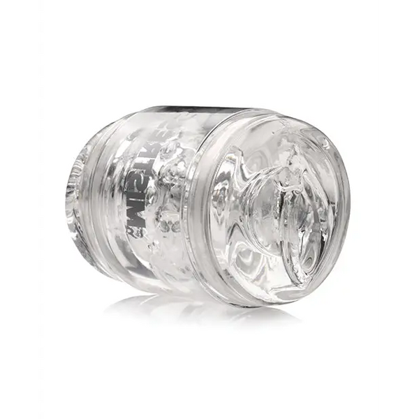 Curve Toys Mistress Double Shot Pussy & Ass Mini Masturbator - Clear