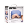 Curve Toys Mistress Holly Denim Shorts Pussy & Ass Masturbator - Ivory - Dolls & Masturbators