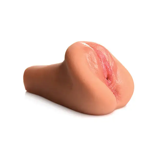 Curve Toys Mistress Jenna Juicy Masturbator - Tan - Dolls & Masturbators