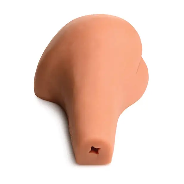 Curve Toys Mistress Mia Juicy Masturbator - Tan - Dolls & Masturbators