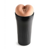 Curve Toys Mistress Vibrating Ass Masturbator - Tan - Dolls & Masturbators