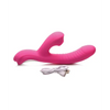 Curve Toys Power Bunnies Come Hither Suction Vibrator - Pink - Vibrators