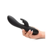 Curve Toys Power Bunnies Dizzy Rotating Vibrator w/Rotating Beads - Black - Vibrators