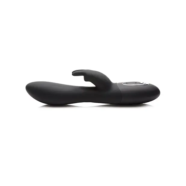 Curve Toys Power Bunnies Dizzy Rotating Vibrator w/Rotating Beads - Black - Vibrators