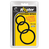 Curve Toys Rooster Set of 3 Control Rings - Black - Penis Enhancement