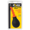 Curve Toys Rooster Tail Cleaner Rippled - Orange - Anal Products