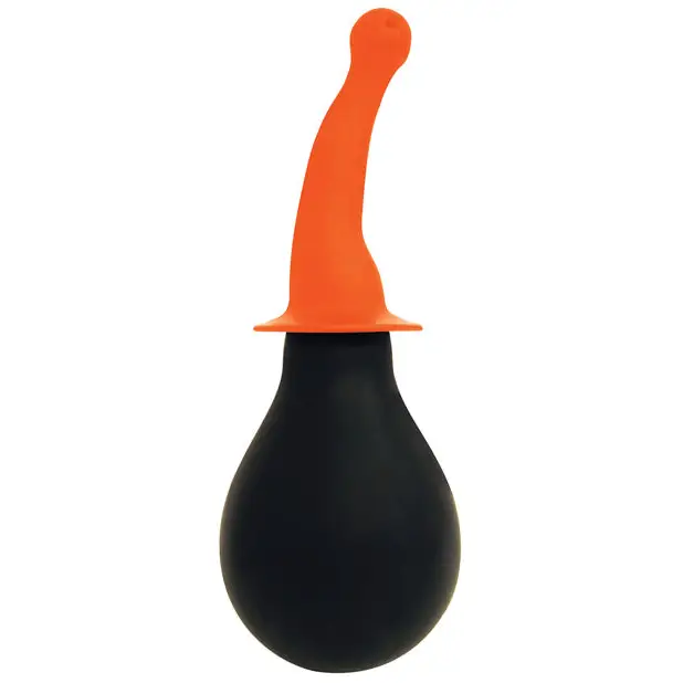 Curve Toys Rooster Tail Cleaner Smooth - Orange - Anal Products