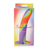 Curve Toys Simply Sweet Rainbow Silicone Dildo - Dongs & Dildos