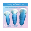 Curve Toys Simply Sweet Silicone Butt Plug Set - Blue - Anal Products