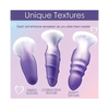 Curve Toys Simply Sweet Silicone Butt Plug Set - Purple - Anal Products