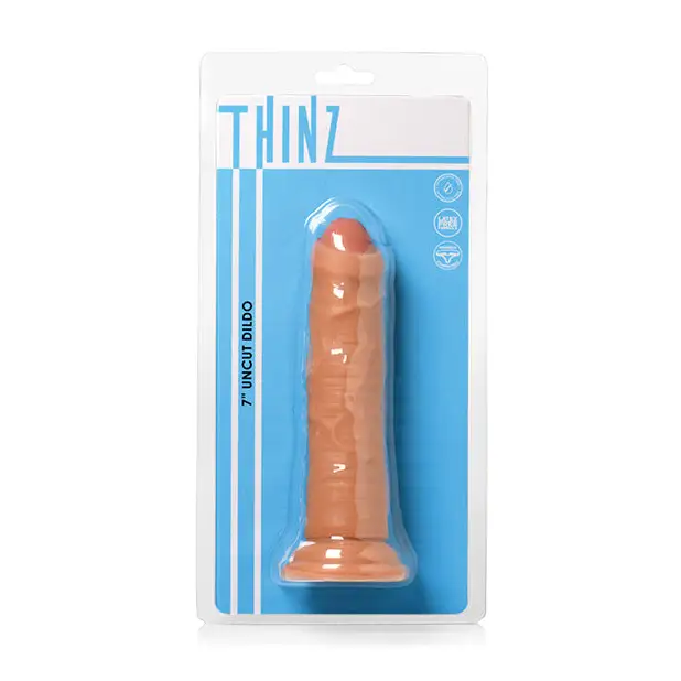 Curve Toys Thinz 7’’ Uncut Dildo - Light