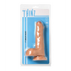 Curve Toys Thinz 7’’ Uncut Dildo w/Balls - Light