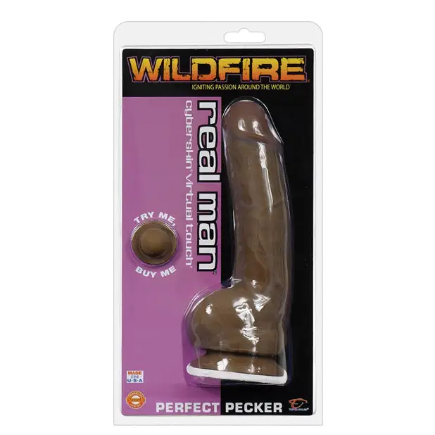 CyberSkin Perfect Pecker - Dark - Dongs & Dildos