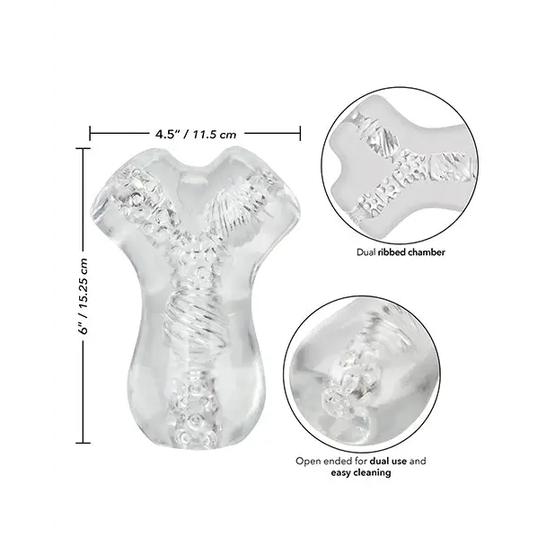 Cyclone Dual Chamber Stroker - Dolls & Masturbators