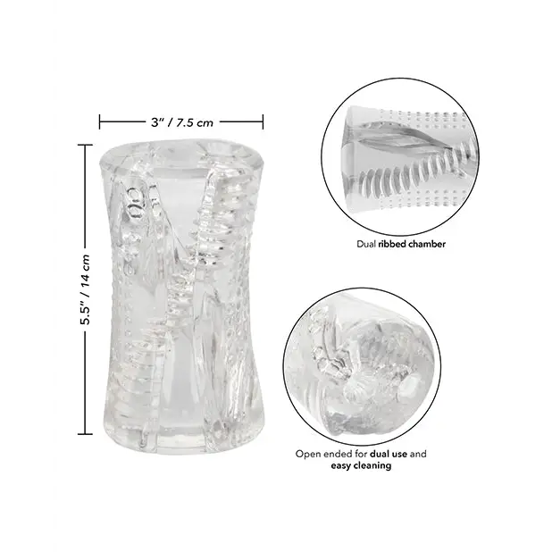 Cyclone Dual Ribbed Stroker - Dolls & Masturbators