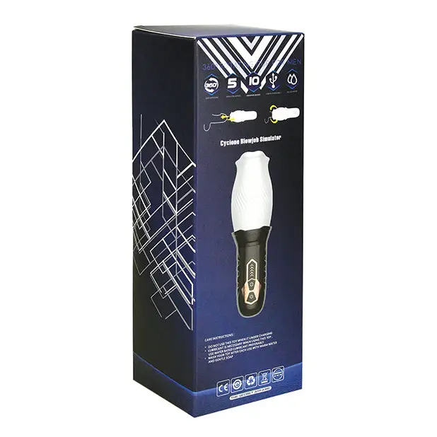 Cyclone Spinning Blow Job Simulator - Black - Dolls & Masturbators