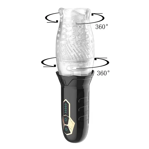 Cyclone Spinning Blow Job Simulator - Black - Dolls & Masturbators