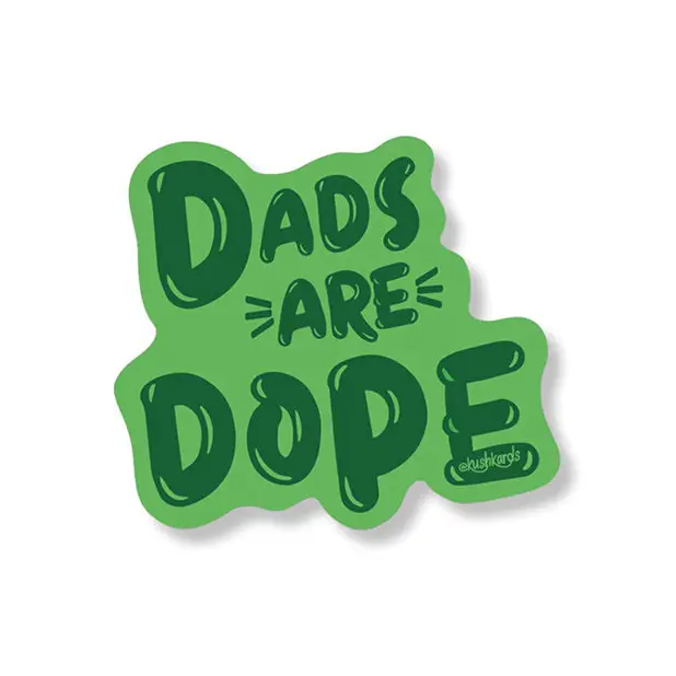Dads Are Dope Sticker - Pack of 3 - Novelties