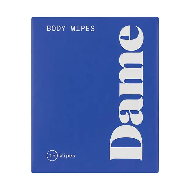 Dame Body Wipes - Pack of 15 - Body & Bath Products