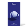 Dame Eva Hands Free Vibrator - Ice - Stimulators