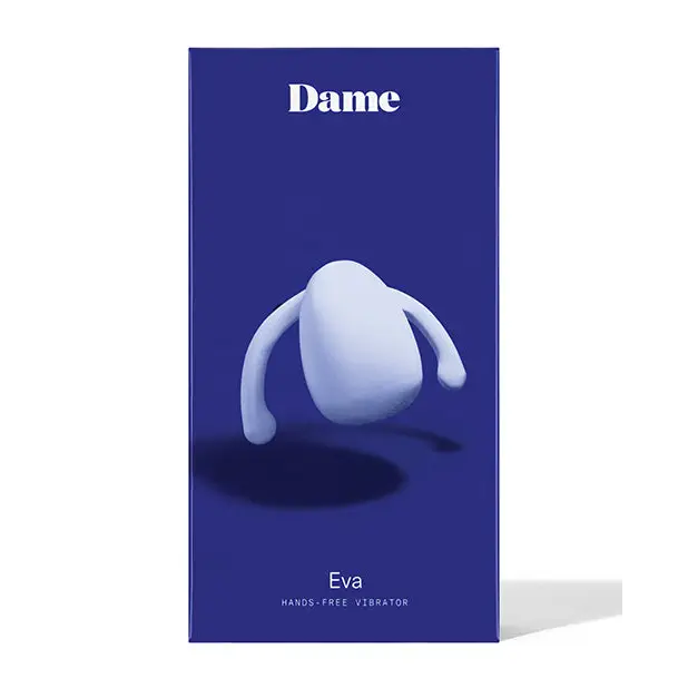 Dame Eva Hands Free Vibrator - Ice - Stimulators