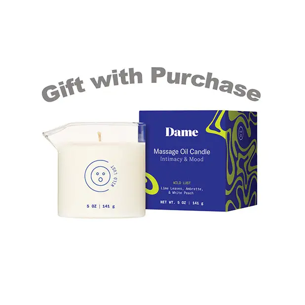 Dame Holiday Massage Candle GWP