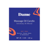 Dame Massage Oil Candle - Soft Touch - Setting The Mood