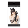 Darque Sex Kitten Mask & Glove Set Black O/S - Lingerie - Packaged