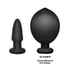 Deluxe Wonder Plug Inflatable Vibrating Butt Plug - Multi Speed - Anal Products