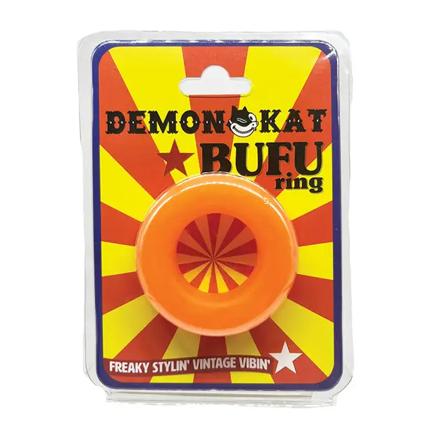 Demon Kat BuFu Ring - Orange - Penis Enhancement