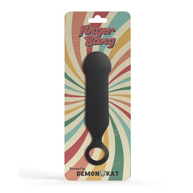 Demon Kat Finger Bang - Black - Stimulators