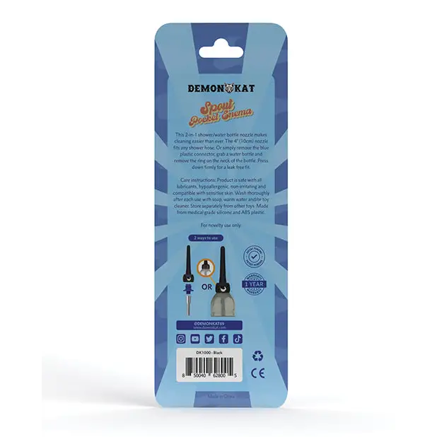 Demon Kat Spout Pocket Enema - Anal Products