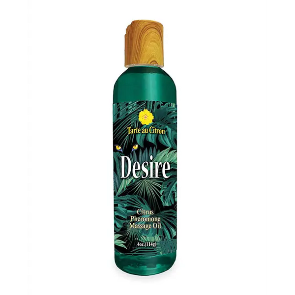 Desire Pheromone Massage Oil - 4 oz Citrus