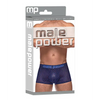 Diamond Mesh Mini Short Blue XL - Lingerie - Packaged