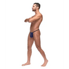 Diamond Mesh Posing Strap Blue O/S - Lingerie - Packaged