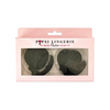 Diamond Reusable Tassel Pasties - Black O/S - Lingerie - Packaged