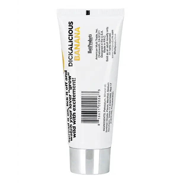 Dickalicious Penis Arousal Gel 2 oz - Banana - Sexual Enhancers