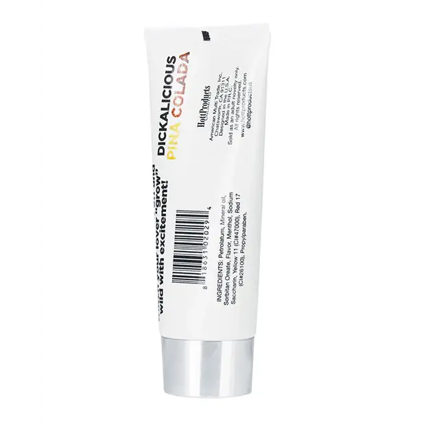 Dickalicious Penis Arousal Gel 2 oz - Pina Colada - Sexual Enhancers