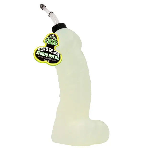 Dicky Chug Big Sports Bottle - 20 oz Glow in the Dark - Novelties
