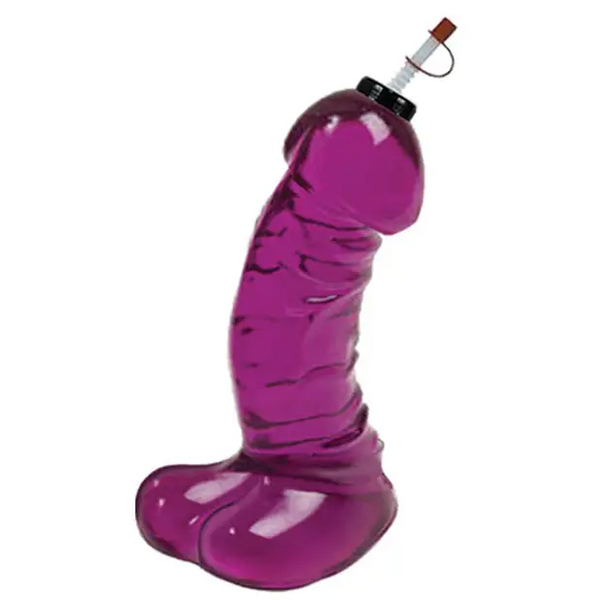 Dicky Chug Sports Bottle - 16 oz Purple - Novelties