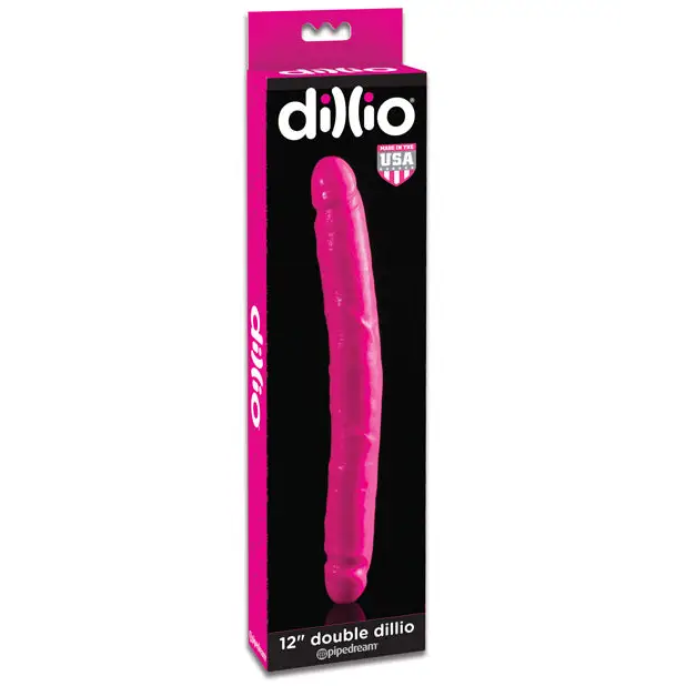 Dillio 12’’ Double Dillio - Pink - Dongs & Dildos