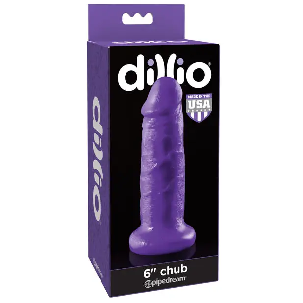 Dillio 6’’ Chub - Purple - Dongs & Dildos