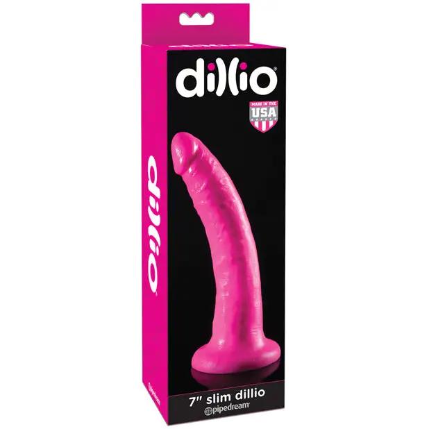 Dillio 7’’ Slim Dillio - Pink - Dongs & Dildos