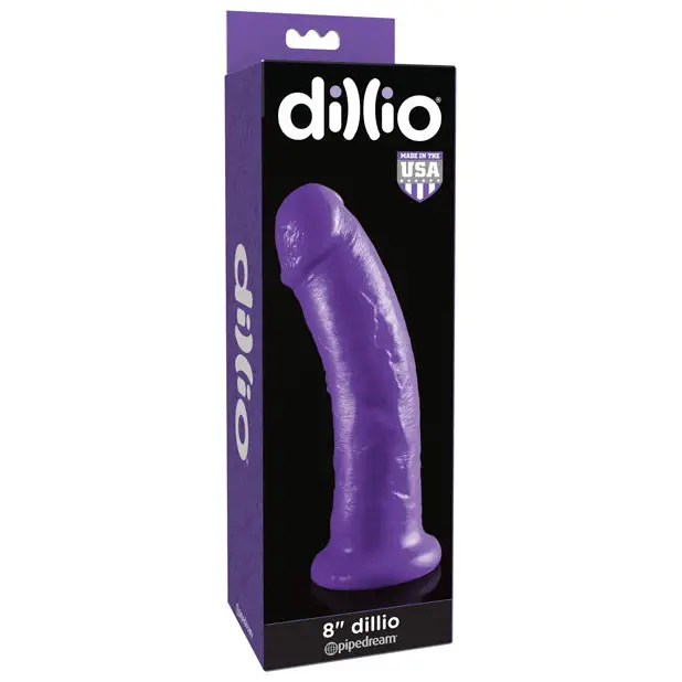 Dillio 8’’ Dillio - Purple - Dongs & Dildos