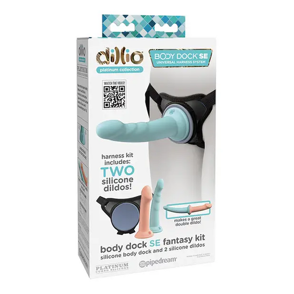 Dillio Platinum Body Dock SE Fantasy Kit - Strap Ons
