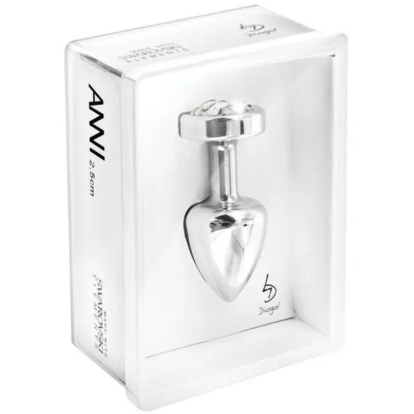 Diogol Anni R Clover T1 Crystal - 25mm Silver - Anal Products