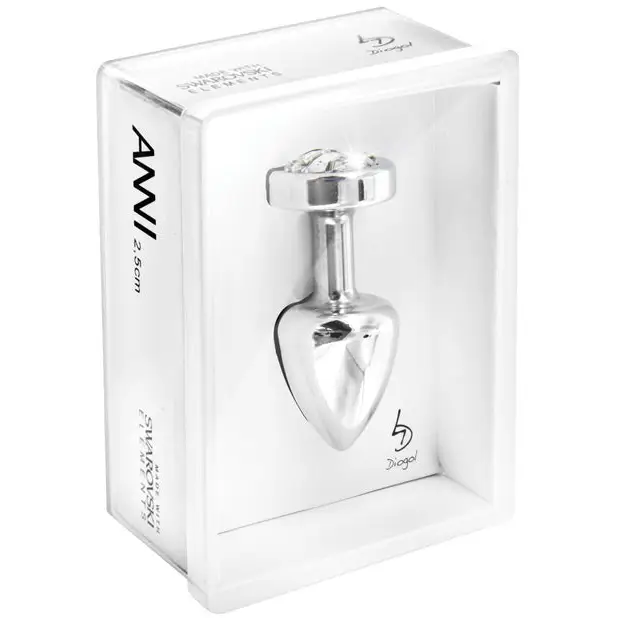 Diogol Anni R Clover T1 Crystal - 25mm Silver - Anal Products