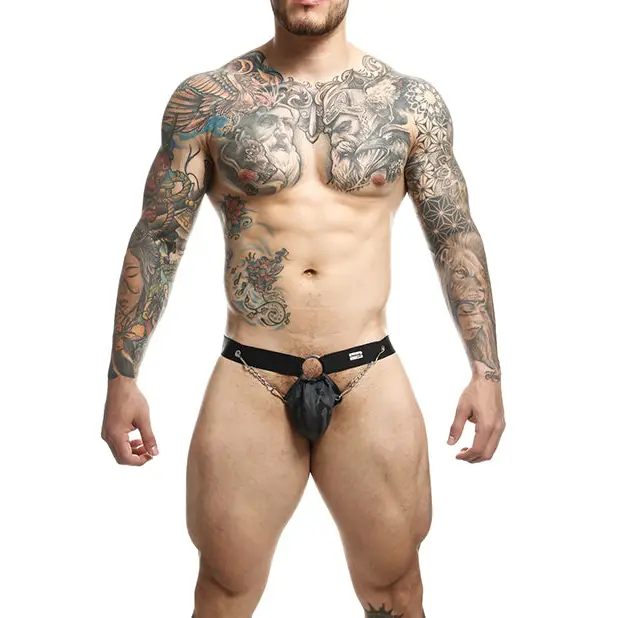 Dngeon Chain Jockstrap Midnight O/S - Lingerie - Packaged