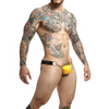Dngeon Snap Jockstrap Yellow O/S - Lingerie - Packaged